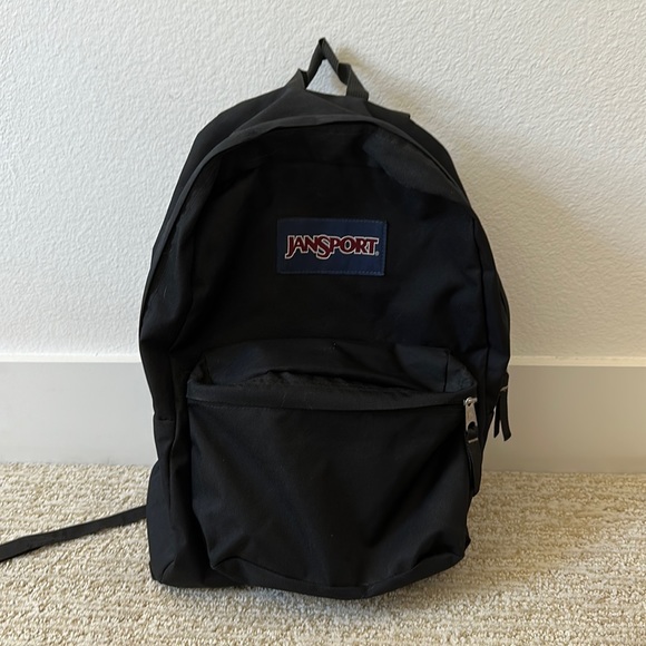 Jansport Bags Black Jansport Backpack Poshmark